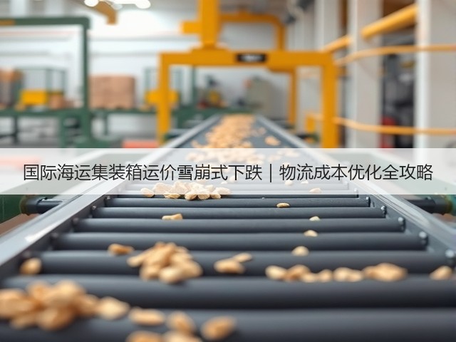 国际海运集装箱运价雪崩式下跌｜物流成本优化全攻略(图3)