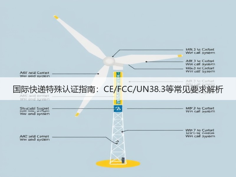 国际快递特殊认证指南：CE/FCC/UN38.3等常见要求解析