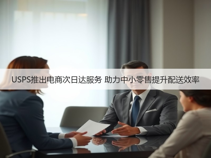 USPS推出电商次日达服务 助力中小零售提升配送效率 USPS推出电商次日达服务 助力中小零售提升配送效率