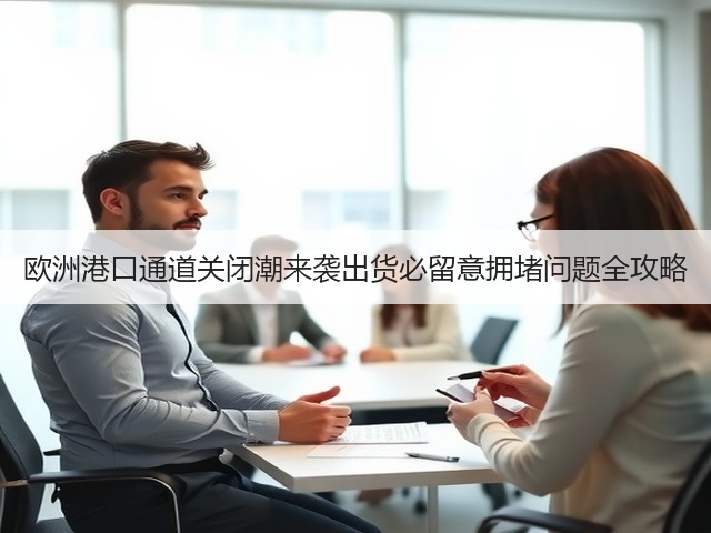 欧洲港口通道关闭潮来袭出货必留意拥堵问题全攻略(图2) 欧洲港口通道关闭潮来袭出货必留意拥堵问题全攻略(图2)