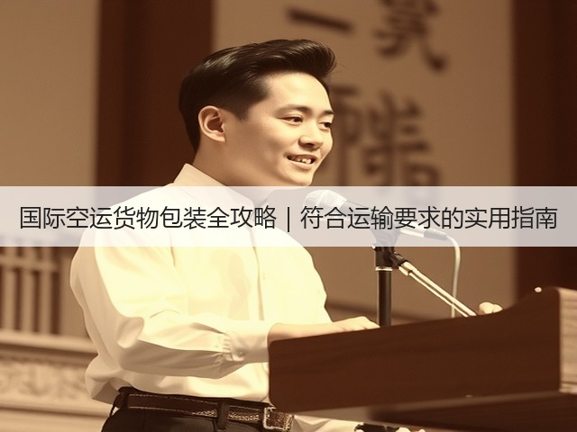 国际空运货物包装全攻略｜符合运输要求的实用指南(图2)