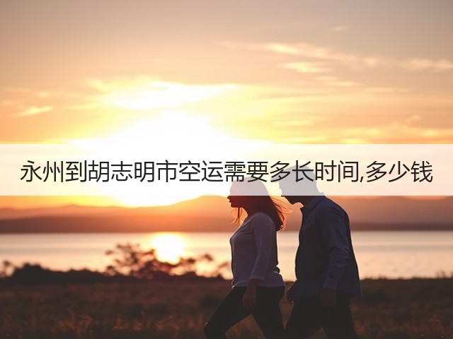 永州到胡志明市空运需要多长时间,多少钱(图2)