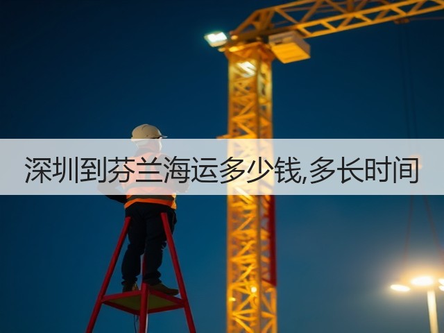 深圳到芬兰海运多少钱,多长时间(图2)