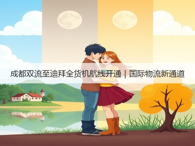 成都双流至迪拜全货机航线开通｜国际物流新通道(图2)
