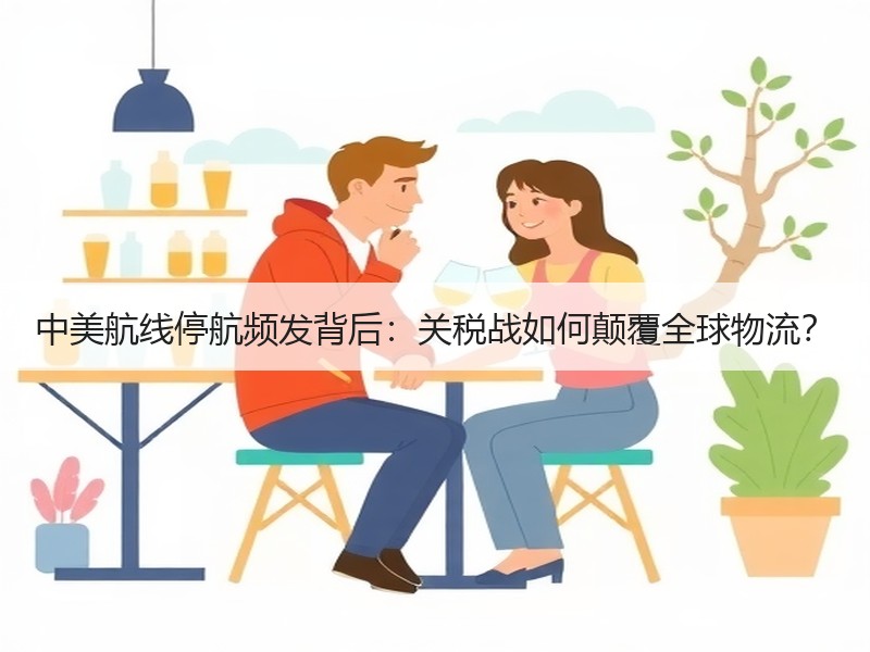 中美航线停航频发背后:关税战如何颠覆全球物流? 中美航线停航频发背后:关税战如何颠覆全球物流?
