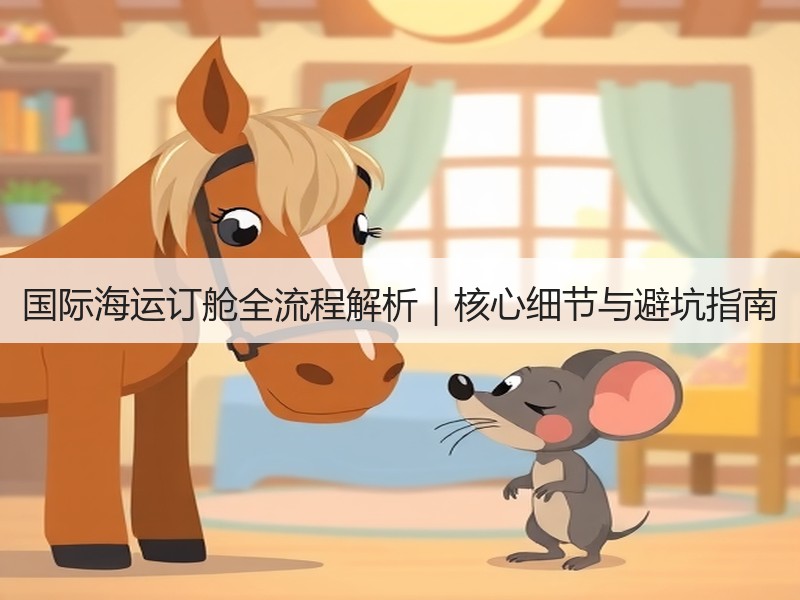 国际海运订舱全流程解析｜核心细节与避坑指南