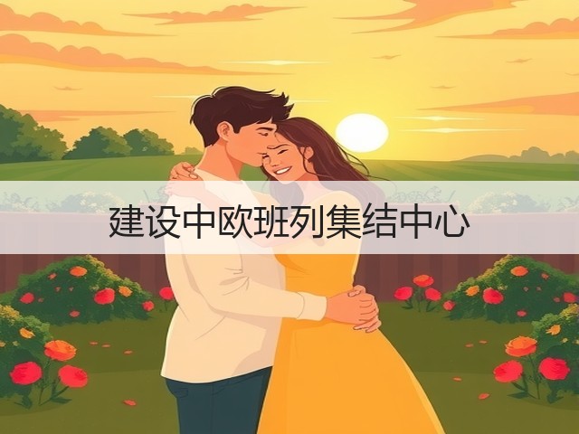 建设中欧班列集结中心(图1)