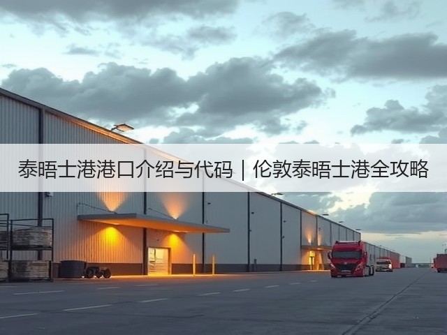 泰晤士港港口介绍与代码｜伦敦泰晤士港全攻略(图3)