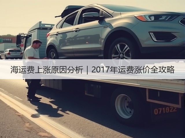 海运费上涨原因分析｜2017年运费涨价全攻略(图3)