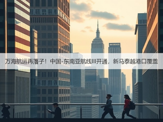 万海航运再落子！中国-东南亚航线III开通，新马泰越港口覆盖(图1)
