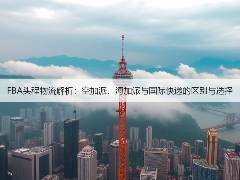 FBA头程物流解析：空加派、海加派与国际快递的区别与选择