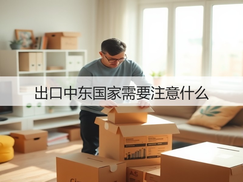 出口中东国家需要注意什么