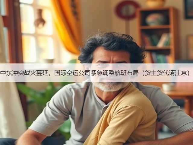 中东冲突战火蔓延，国际空运公司紧急调整航班布局（货主货代请注意）(图1)