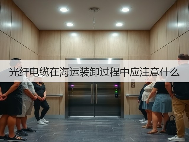 光纤电缆在海运装卸过程中应注意什么(图1)