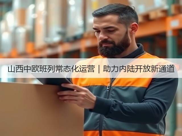 山西中欧班列常态化运营｜助力内陆开放新通道(图1)