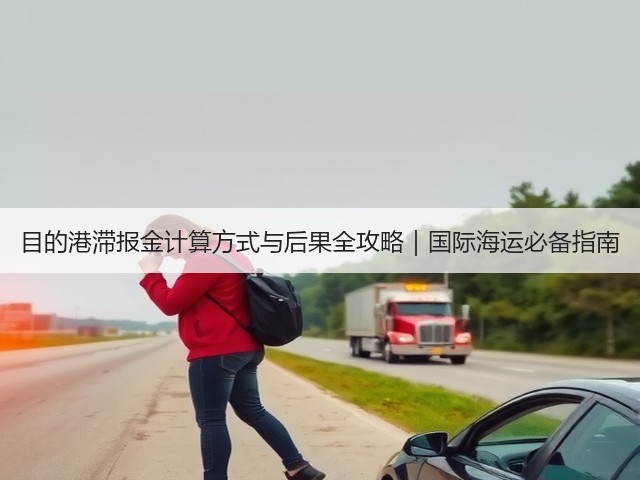 目的港滞报金计算方式与后果全攻略｜国际海运必备指南(图2)