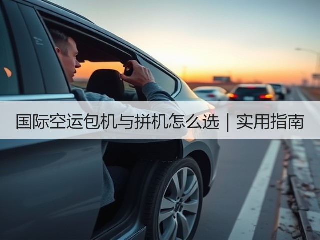 国际空运包机与拼机怎么选｜实用指南(图3)