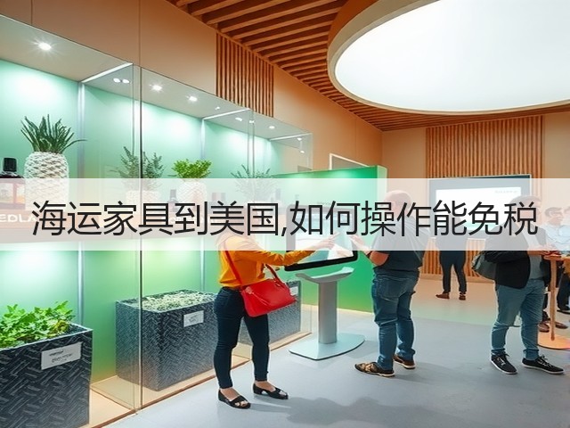 海运家具到美国,如何操作能免税(图2)