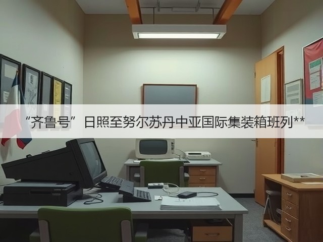 “齐鲁号”日照至努尔苏丹中亚国际集装箱班列**(图2) “齐鲁号”日照至努尔苏丹中亚国际集装箱班列**(图2)