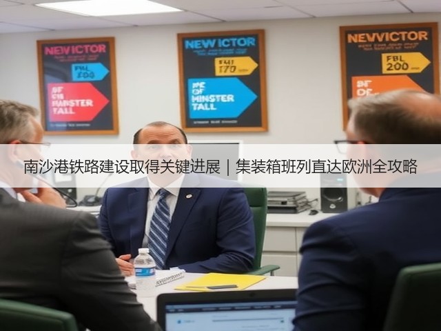 南沙港铁路建设取得关键进展｜集装箱班列直达欧洲全攻略(图3)