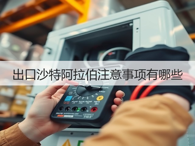 出口沙特阿拉伯注意事项有哪些(图3) 出口沙特阿拉伯注意事项有哪些(图3)