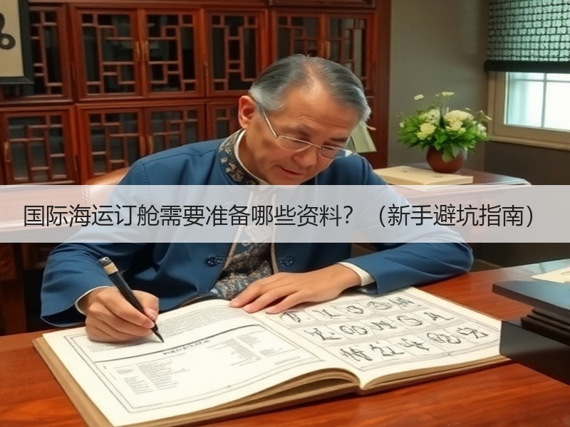 国际海运订舱需要准备哪些资料？（新手避坑指南）