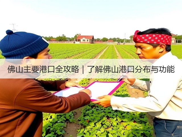佛山主要港口全攻略｜了解佛山港口分布与功能(图3)
