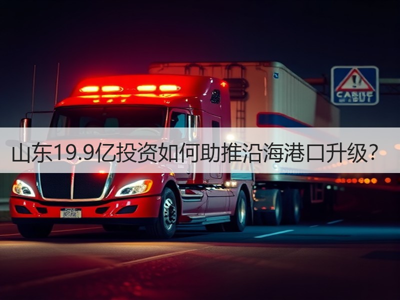 山东19.9亿投资如何助推沿海港口升级？