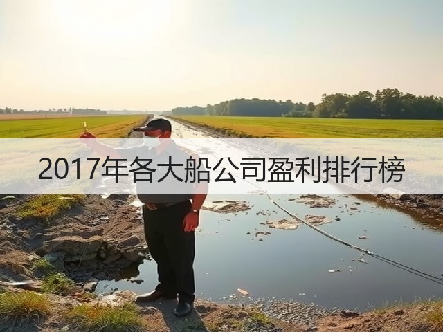 2017年各大船公司盈利排行榜(图2)
