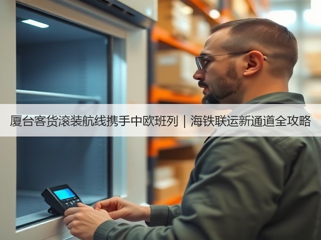 厦台客货滚装航线携手中欧班列｜海铁联运新通道全攻略(图2)