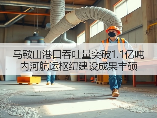 马鞍山港口吞吐量突破1.1亿吨 内河航运枢纽建设成果丰硕(图2)