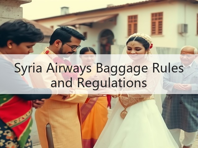Syria Airways Baggage Rules and Regulations(图1)