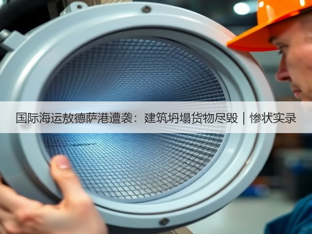 国际海运敖德萨港遭袭:建筑坍塌货物尽毁|惨状实录(图3) 国际海运敖德萨港遭袭:建筑坍塌货物尽毁|惨状实录(图3)
