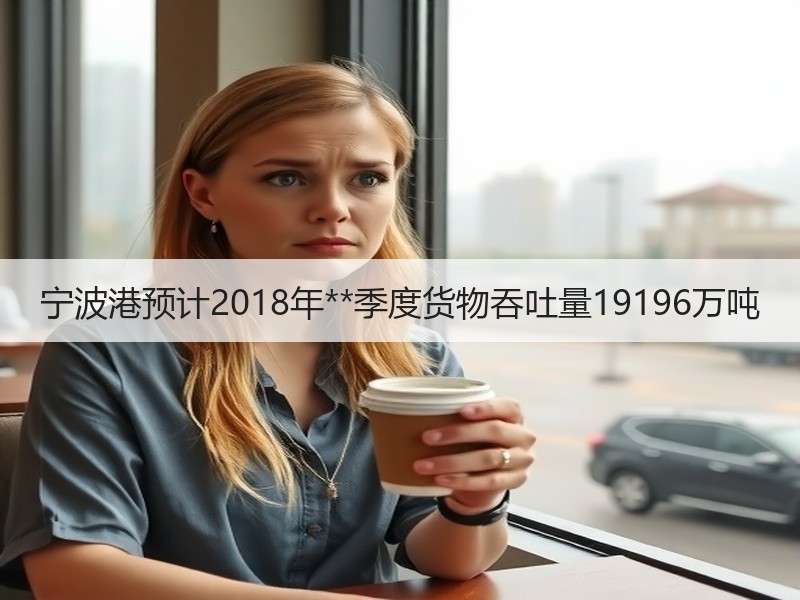 宁波港预计2018年**季度货物吞吐量19196万吨