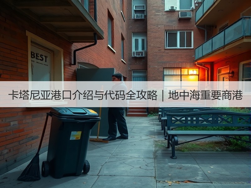 卡塔尼亚港口介绍与代码全攻略｜地中海重要商港