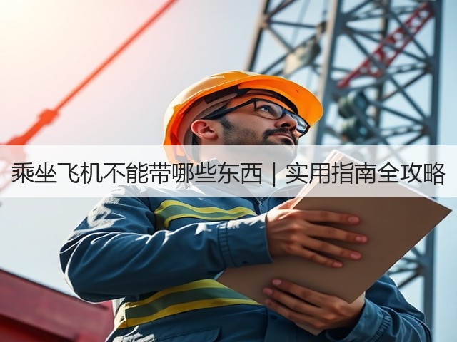 乘坐飞机不能带哪些东西｜实用指南全攻略(图2)