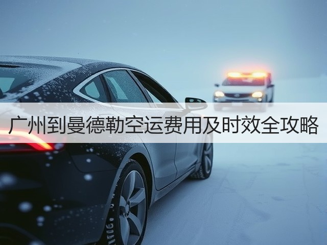 广州到曼德勒空运费用及时效全攻略(图3)