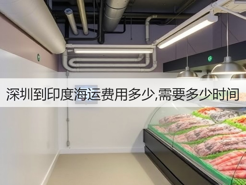 深圳到印度海运费用多少,需要多少时间