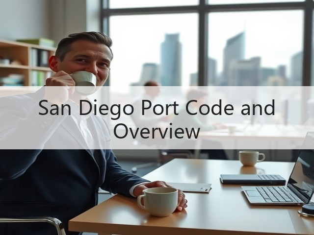 San Diego Port Code and Overview(图3) San Diego Port Code and Overview(图3)