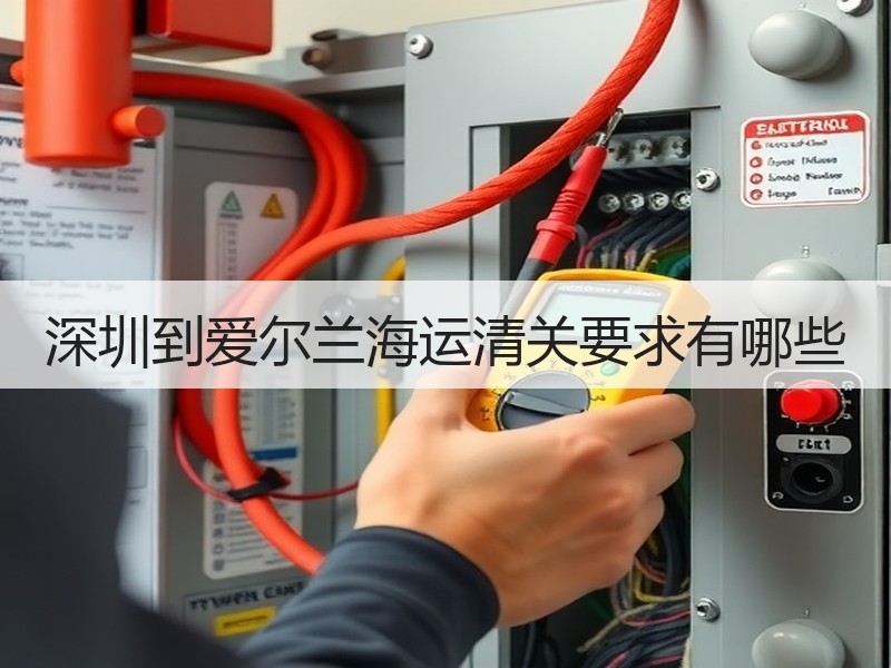 深圳到爱尔兰海运清关要求有哪些