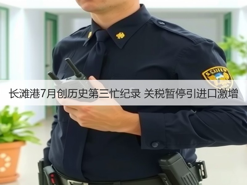 长滩港7月创历史第三忙纪录 关税暂停引进口激增
