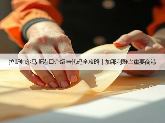 拉斯帕尔马斯港口介绍与代码全攻略|加那利群岛重要商港(图3) 拉斯帕尔马斯港口介绍与代码全攻略|加那利群岛重要商港(图3)