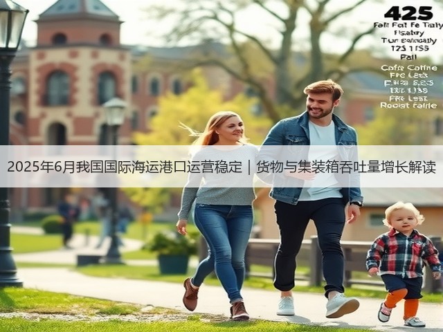 2025年6月我国国际海运港口运营稳定｜货物与集装箱吞吐量增长解读(图1)