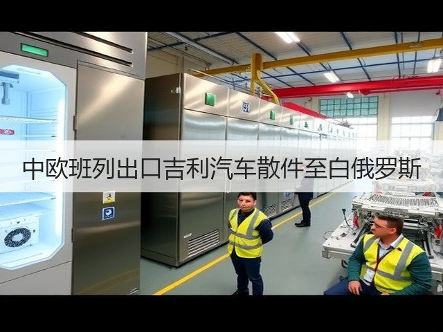 中欧班列出口吉利汽车散件至白俄罗斯(图3)