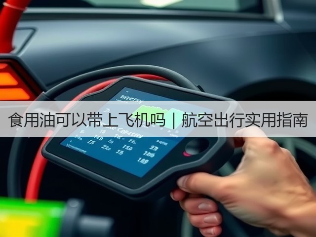 食用油可以带上飞机吗｜航空出行实用指南(图1)