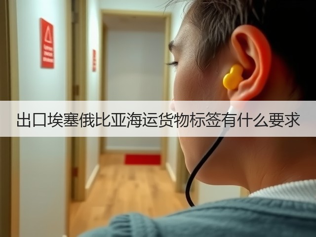 出口埃塞俄比亚海运货物标签有什么要求(图1)