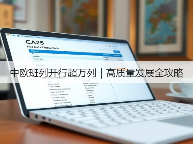 中欧班列开行超万列｜高质量发展全攻略(图3)