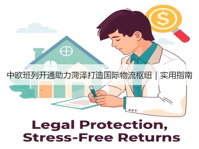 中欧班列开通助力菏泽打造国际物流枢纽｜实用指南(图2)