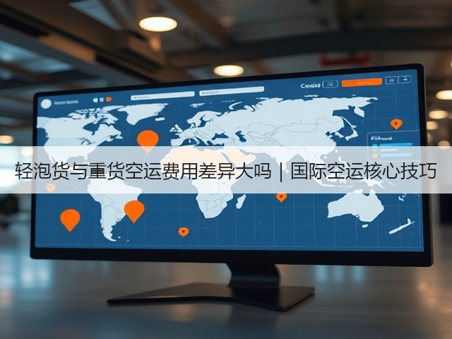 轻泡货与重货空运费用差异大吗｜国际空运核心技巧(图1)