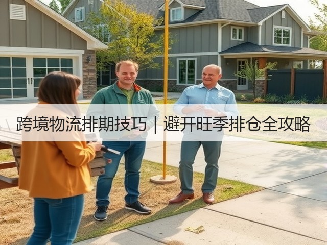 跨境物流排期技巧｜避开旺季排仓全攻略(图1)
